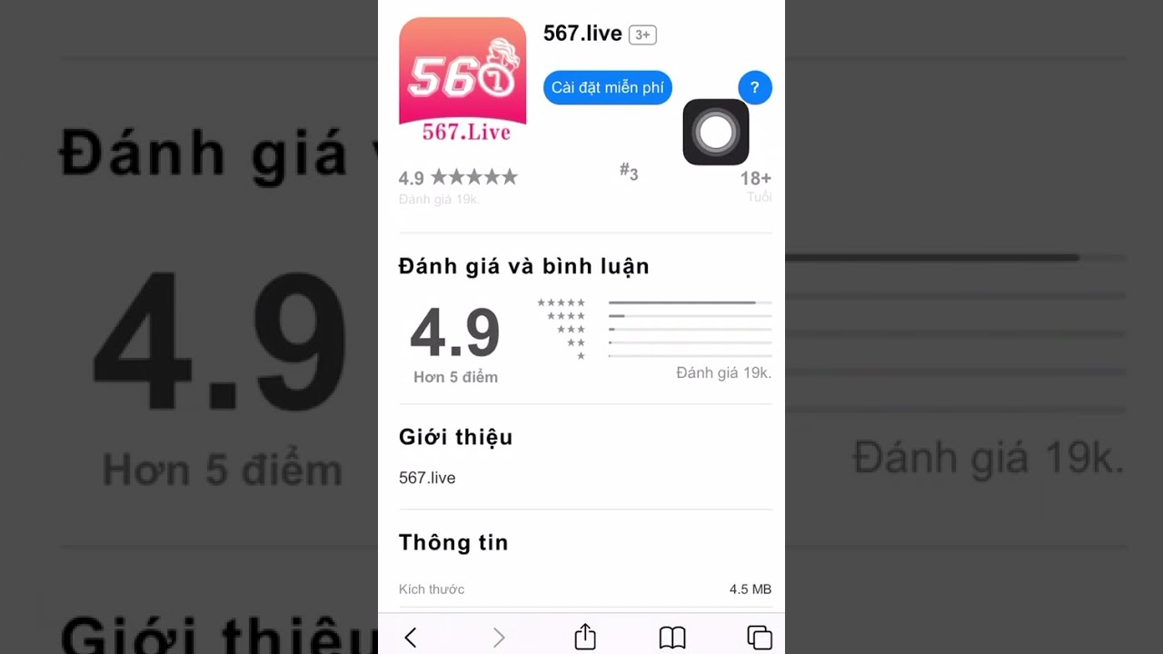 hướng dẫn tải 567 live ios