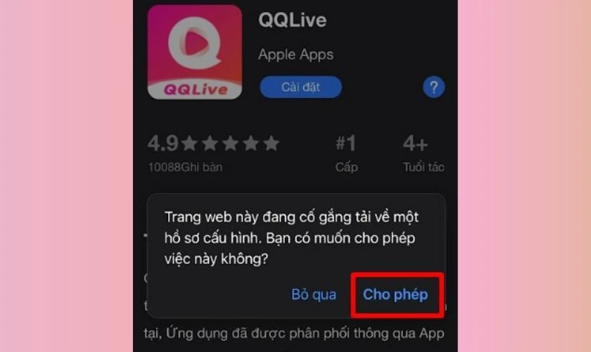 Cách tải QQLive iOS đơn giản
